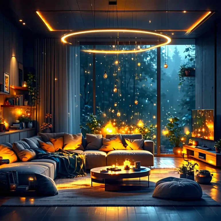 Освещение для уютного вечера