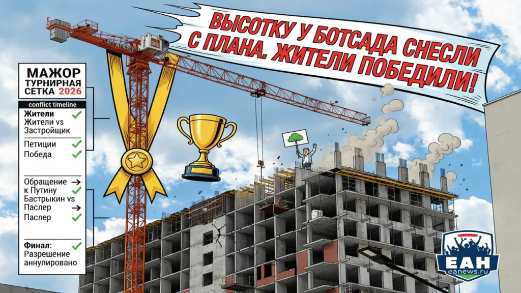 Высотку у Ботсада снесли с плана. Жители победили!